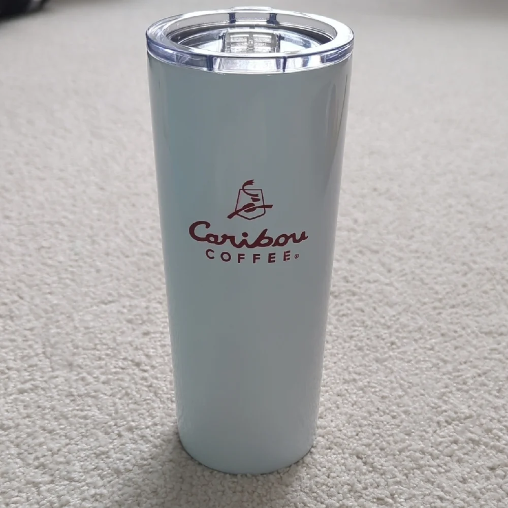 3 For $30. Caribou Coffee White Tumbler - Picture 12 of 14